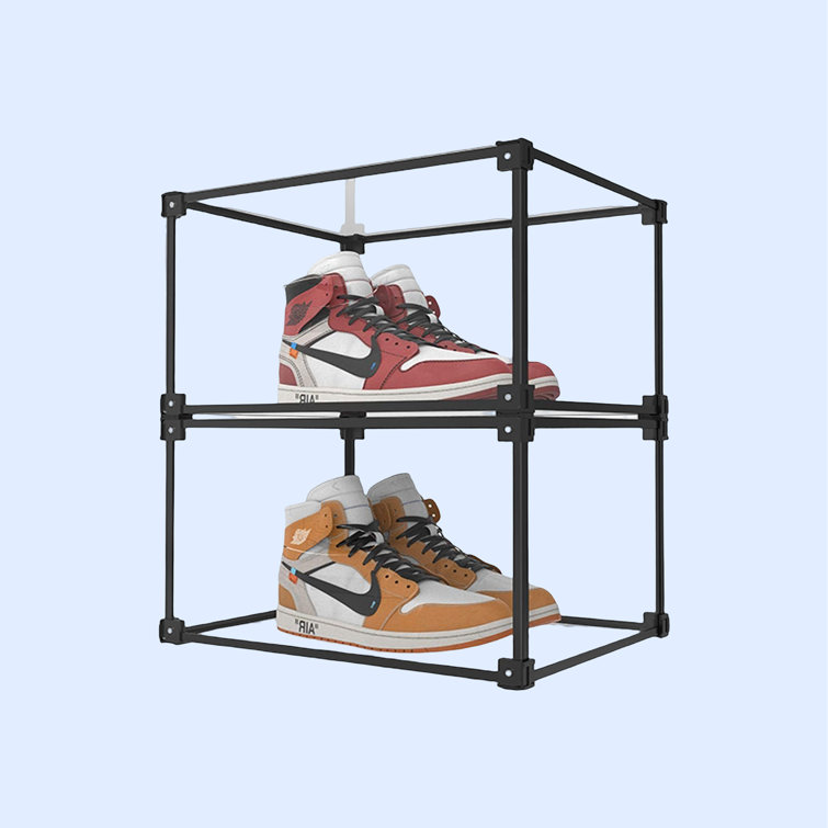 Rebrilliant Side Open Transparent Plastic Storage Shoe Box